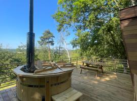 Tiny house du Château du Boulay-Morin，位于Le Boulay-Morin的小屋