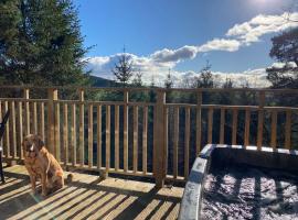 Acorn Lodge with Hot Tub，位于库珀的酒店