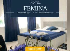 Hotel Femina，位于日托米尔的酒店