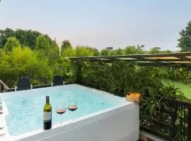 StayVista at The Magnolia Farm with Indoor Pool & Jacuzzi