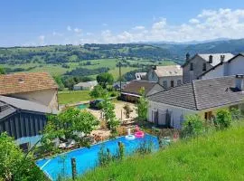 Gite puy Chavaroche met uniek uitzicht