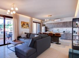 Agapi's Luxury Apartment，位于皮洛斯的海滩短租房