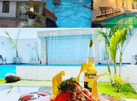 Departamentos en Playa Pulpos HOSPEDAJE DELFINES HOUSE，位于卢林的酒店