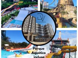 Spazzio Diroma Acqua e Splash Caldas novas, GRATIS PARK，位于卡达斯诺瓦斯卡尔迪斯机场 - CLV附近的酒店