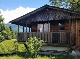 Petit mazot à la montagne pour 2 personnes，位于Châtillon-sur-Cluses的酒店