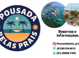 Pousada belas praias，位于圣若泽-达科罗阿格兰迪的酒店