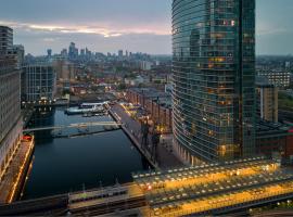 London Marriott Hotel Canary Wharf，位于伦敦陶尔哈姆莱茨的酒店