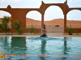 Kasbah Du Berger & Piscine，位于梅尔祖卡的住宿加早餐旅馆