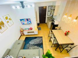 Chael Staycation - Minimalist Modern 1-Bedroom，位于Marilao的酒店