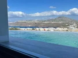 Stela caldera view cave/private mini pool/jacuzzi