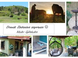 Domek Zielenina，位于MierzeszynPostołowo Golf Course附近的酒店