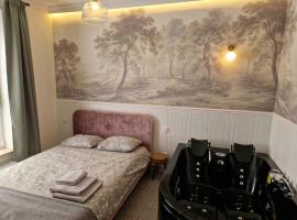 Jacuzzi Apartamenty Gdańsk #2 - RELAX Apartments，位于格但斯克的带按摩浴缸的酒店