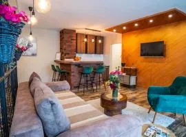 City apartment and gym