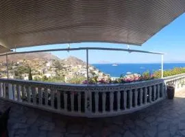 Panoramic Views Home in Hydra, Greece