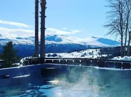 Panorama Logde Stryn, with Jacuzzi, Sauna and Spectacular Views!