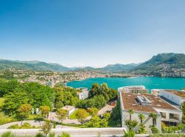 Modernes Apartment an Traumlage in Lugano mit Seesicht，位于帕拉迪索的公寓