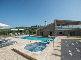 Villa Martha Perithia Corfu，位于Perítheia的酒店