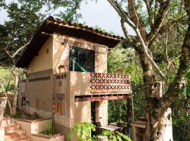 La Casita del Bosque, Minicasa totalmente equipada, con tina y agua caliente，位于巴里查拉的小屋