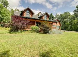 Stellar Wilmington House on 20 Wooded ADK Acres!