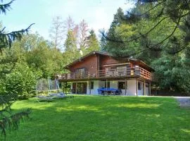 Beautiful wooden chalet with large garden and balcony, located in Barvaux