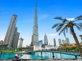 Manzil - Luxury 3BR Villa w/ maid room, Full Burj & Fountain view