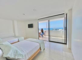 Apartamento con hermosa vista，位于曼塔的海滩短租房