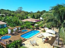 海豚酒店，位于费尔南多 - 迪诺罗尼亚Praia do Sueste附近的酒店