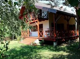 Domek Wypoczynkowy całoroczny U Agi z balią z jacuzzi i sauną