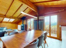 Apartment with spectacular view of the peaks，位于克莱恩 蒙塔纳的度假短租房