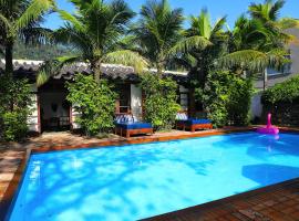 Canto das Laranjeiras Beach Club Guaiuba，位于瓜鲁雅的酒店