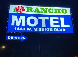 Rancho Motel - Ontario Airport，位于安大略的酒店
