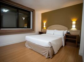 Master Porto Alegre Hotel - Av Carlos Gomes, Próximo ao Consulado Americano，位于阿雷格里港的酒店