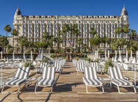 Carlton Cannes, a Regent Hotel，位于戛纳的酒店