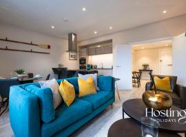 The Oars Apartment - Marlow - Parking Included，位于马洛的公寓