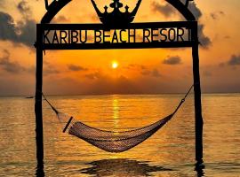 Karibu Beach Resort，位于蓬圭的酒店