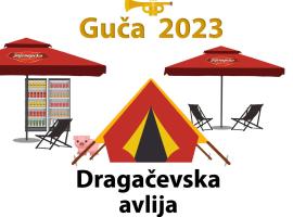Dragacevska avlija - Camp，位于古察的豪华帐篷
