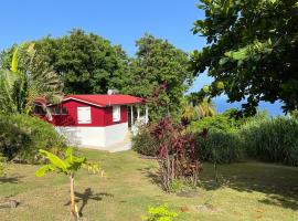 Grand bungalow avec piscine et vue mer，位于波尔兰特的自助式住宿