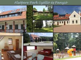 Alsópere Park Szálló és Panzió，位于Olaszfalu的酒店