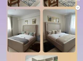 Zoe Homes Oak Villa Apartment 1 and 2 Bedroom 201，位于Kericho的度假短租房