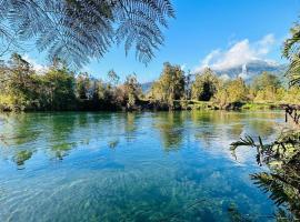 Cabañas Kuyén Austral，位于奥尔诺皮伦的酒店