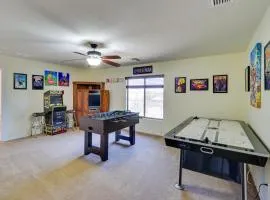 Cheerful Maricopa Gem with Home Theater and Game Room!