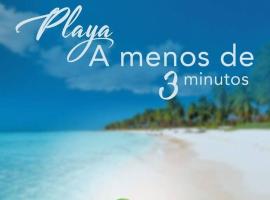 Apartamento en Playa Nueva Romana，位于拉罗马纳的海滩酒店