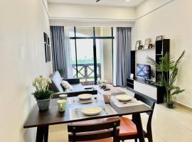 Central Condo 2pax/1room/Wi-fi/frnt Mahkota Parade，位于马六甲的酒店