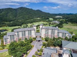 Oak Valley Resort，位于原州市奥利山庄附近的酒店