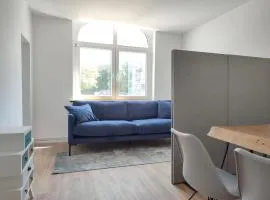 'BRIGHT 201' Moderne, helle Wohnung in BI Zentrum, 400 m bis Lokschuppen, Smart-TV, WLAN