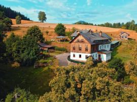 Penzion Na Výšinkách, Jetřichovice, České Švýcarsko，位于耶什赫维采的住宿加早餐旅馆