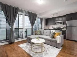 Urban Lifestyle 1BR Suite w CN Tower and Lake view