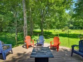 Pennsylvania Retreat with Sauna, Pool Table and Deck!