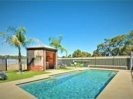 Whispering Woods Pool Sauna