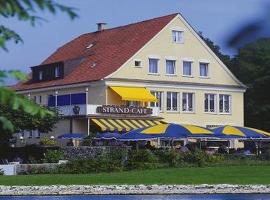 Hotel Strand-Café mit Gästehaus Charlotte，位于朗根阿根的住宿加早餐旅馆